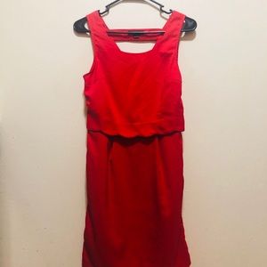 Nordstrom Layered Pink Dress.